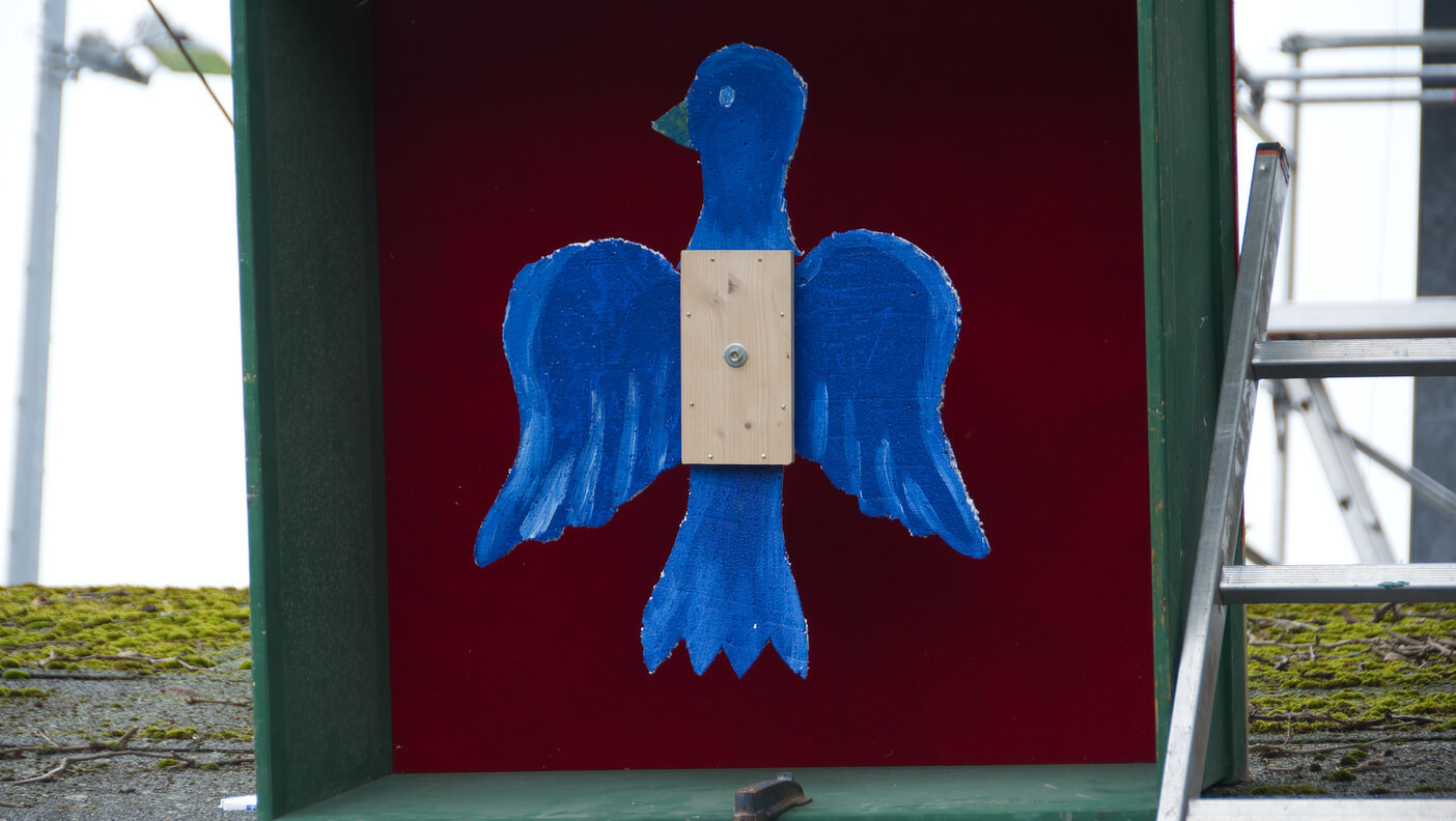 Beim Pagenschießen werden keine Patronen, sondern Rundkugeln aus Kunststoff eingesetzt, um die sog. Pfänder des Vogels mit dem Softair-Gewehr abzuschießen.